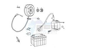 SENDA R X-TREM - 50 CC VTHSR1D1A EU2 drawing GENERATOR