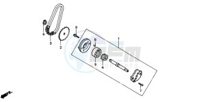 NSS250 JAZZ drawing OIL PUMP