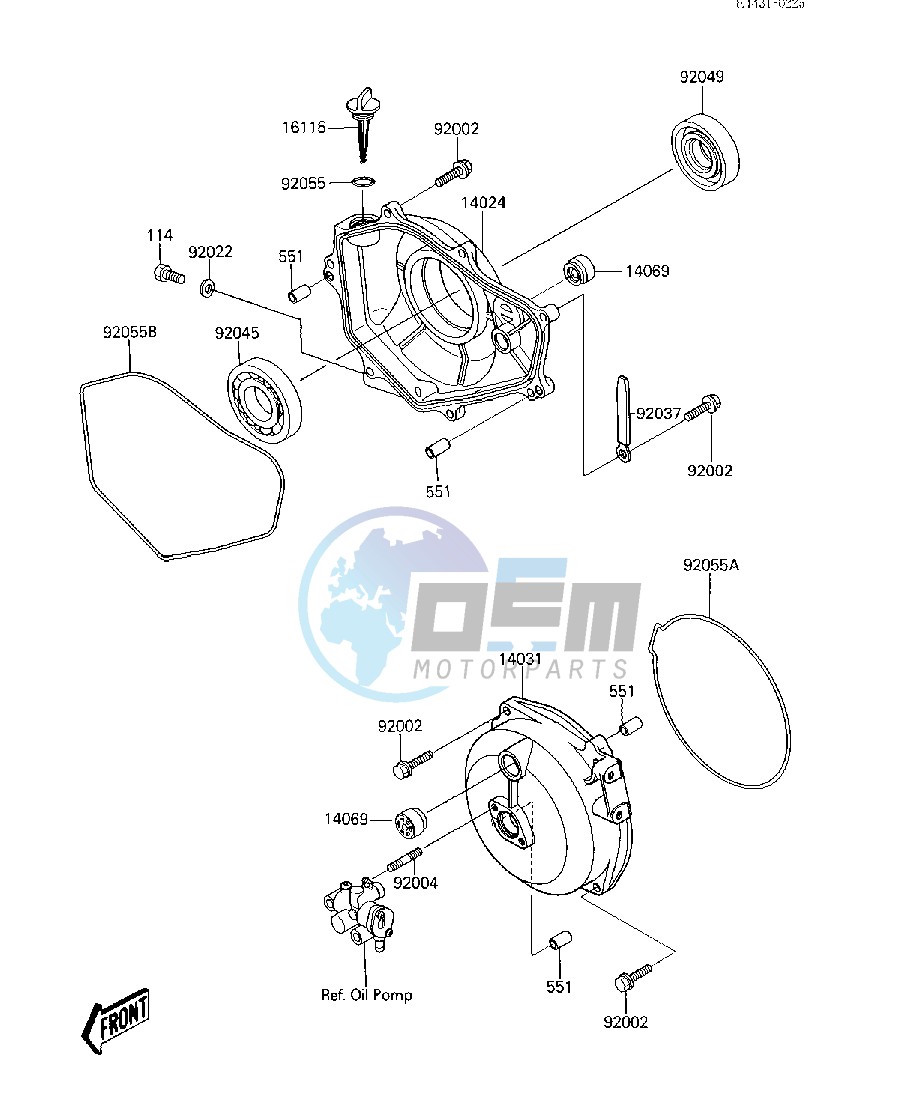 ENGINE COVER-- S- -