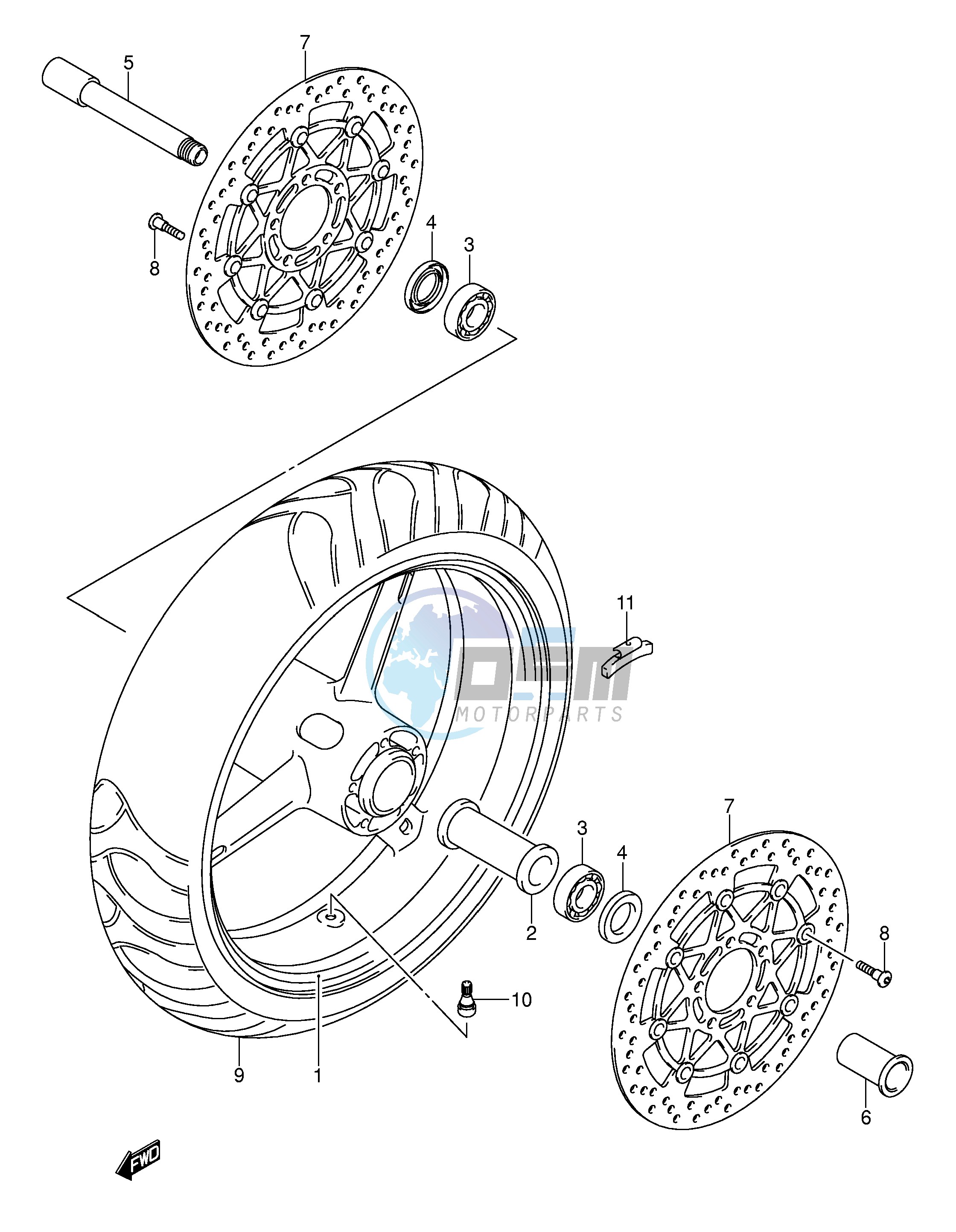 FRONT WHEEL