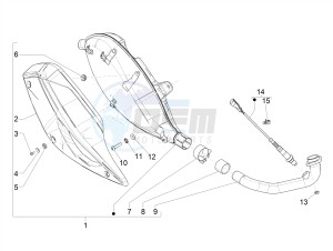 MP3 300 YOURBAN LT RL-SPORT NOABS E4 (EMEA) drawing Silencer