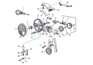 ROADSTER 125 drawing HEADLIGHT