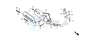 SA50S drawing EXHAUST MUFFLER (2)