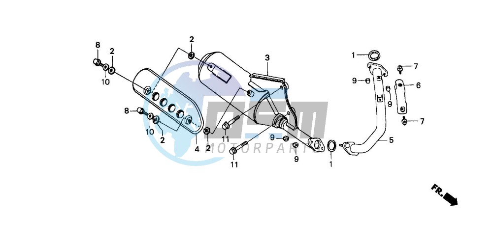 EXHAUST MUFFLER (2)