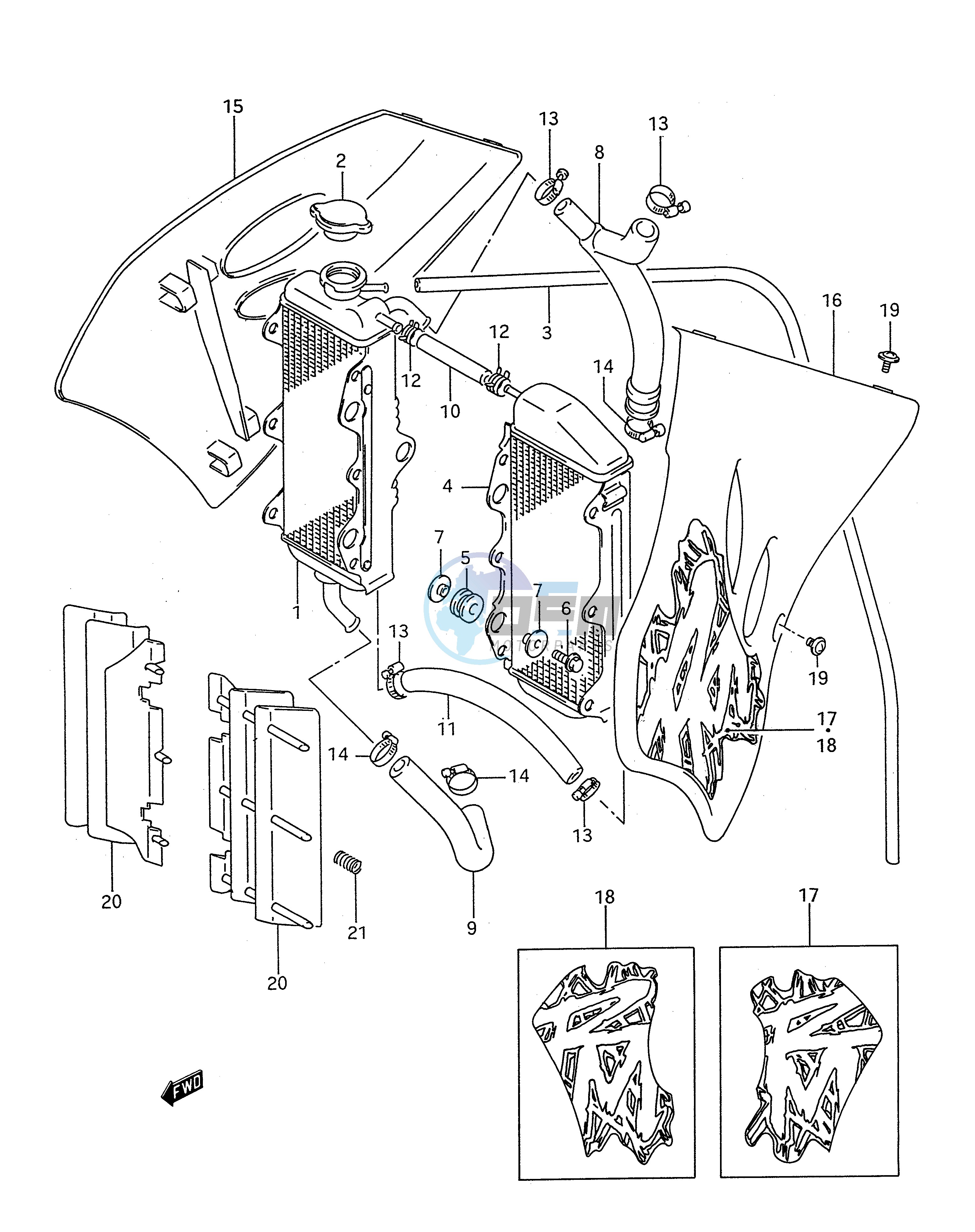 RADIATOR (MODEL R S)