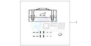 CN250 drawing LEATHER BAG