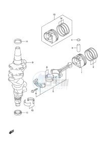 DF 60A drawing Crankshaft