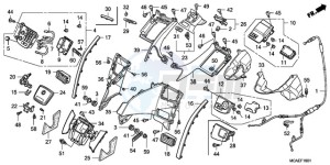 GL18009 Australia - (U / AB NAV) drawing SHELTER (AIRBAG)