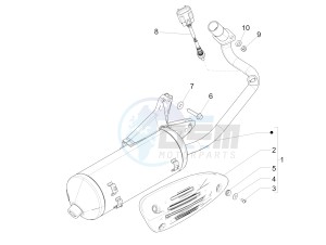 Fly 125 4t e3 (Vietnam) Vietnam drawing Silencer