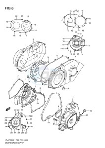 LT-A750X (P28-P33) drawing CRANKCASE COVER