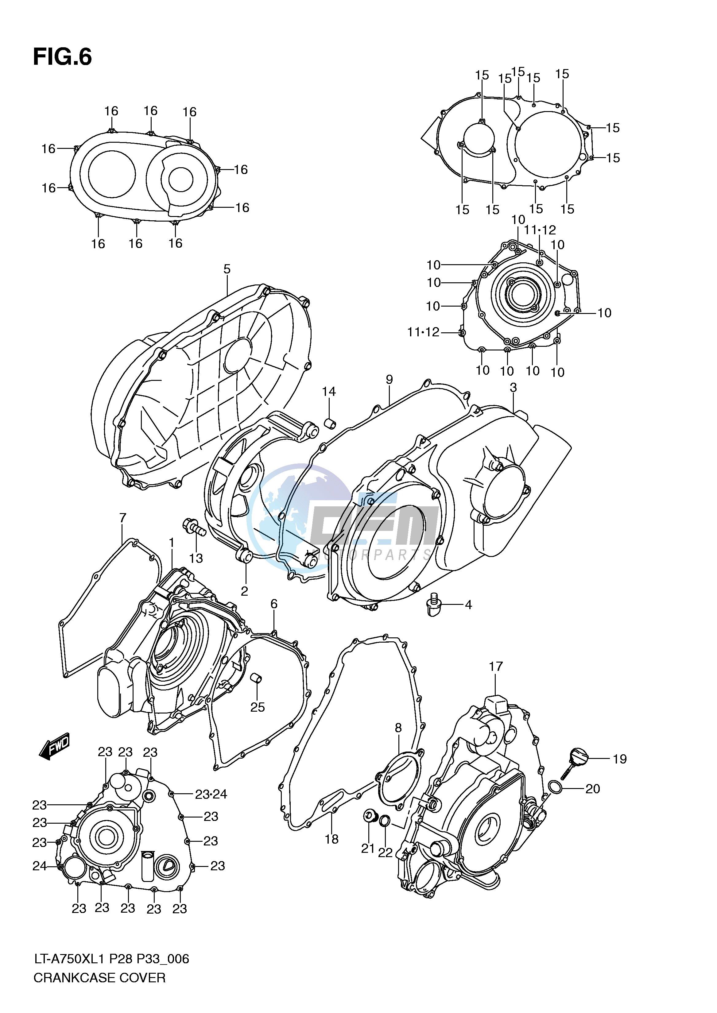 CRANKCASE COVER