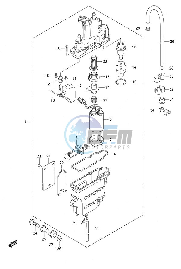 Fuel Vapor Separator