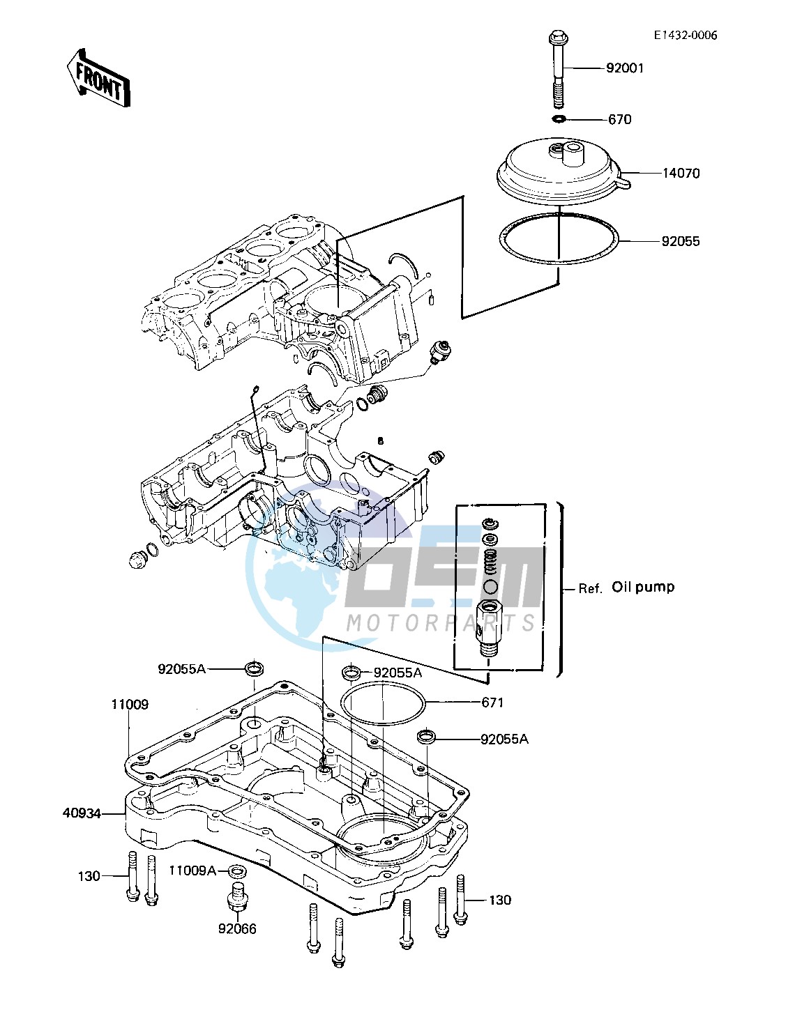 BREATHER COVER_OIL PAN -- 81 -82 KZ750-E2_E3- -