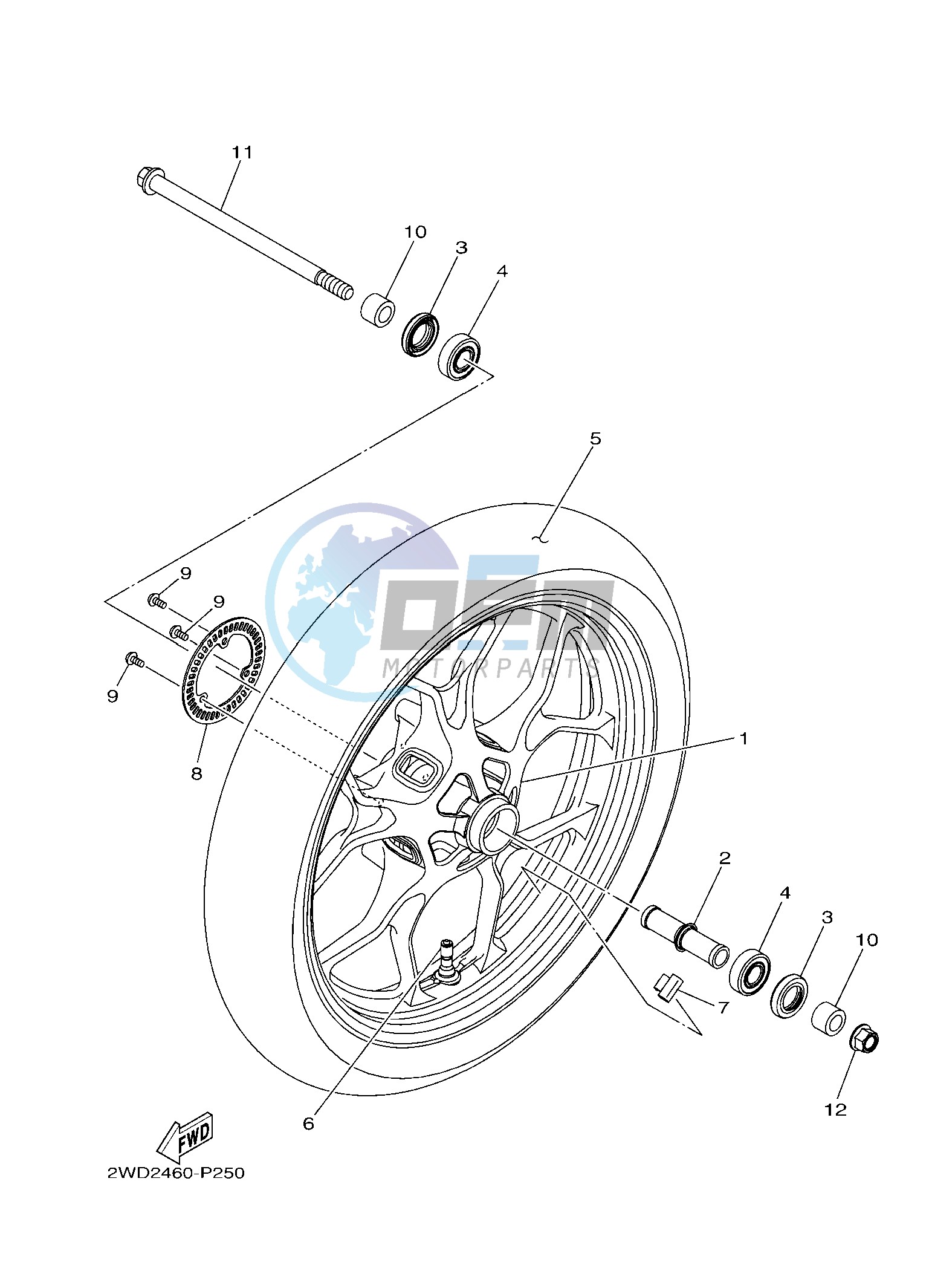 FRONT WHEEL