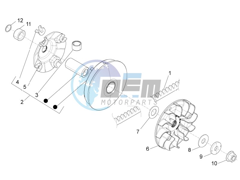 Driving pulley