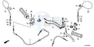 NSC110MPDE NSC110MPDE UK - (E) drawing HANDLE LEVER/SWITCH/CABLE