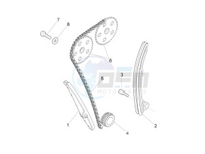 RS 125 REPLICA 4T E4 ABS (EMEA) drawing Front cylinder timing system