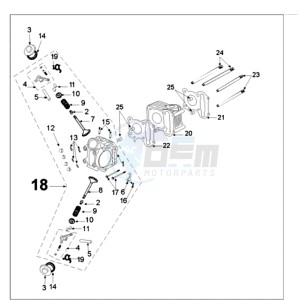 FIGHT 3 E A 4T drawing CYLINDER