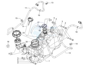 MP3 250 (USA) USA drawing Fuel Tank