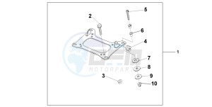 CBF1000T drawing KIT CARRIER BRKT