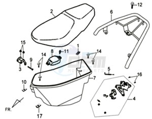 ORBIT II 50 drawing HELMET BOX