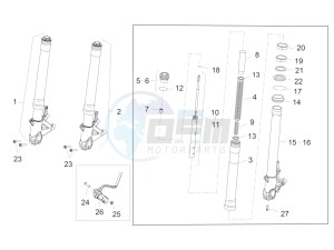 ETV Caponord 1200 USA USA drawing Front Fork