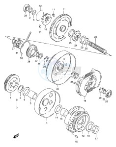 FZ50 (E1) drawing TRANSMISSION