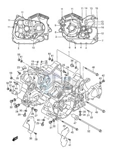 VL1500 (E2) drawing CRANKCASE