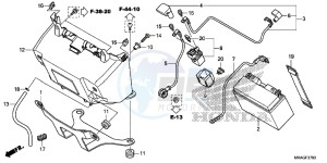 NC750SDG NC750X Europe Direct - (ED) drawing BATTERY