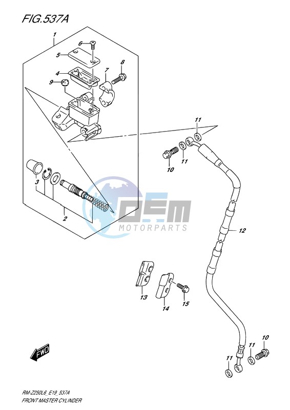 FRONT MASTER CYLINDER