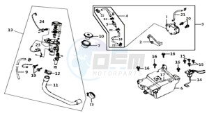 JOYRIDE 125 EVO L6 drawing GAS TANK -  PETROL VALVE