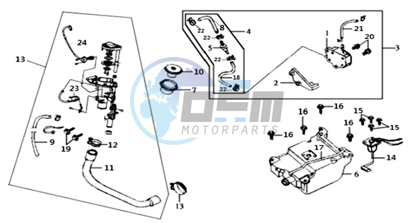 GAS TANK -  PETROL VALVE