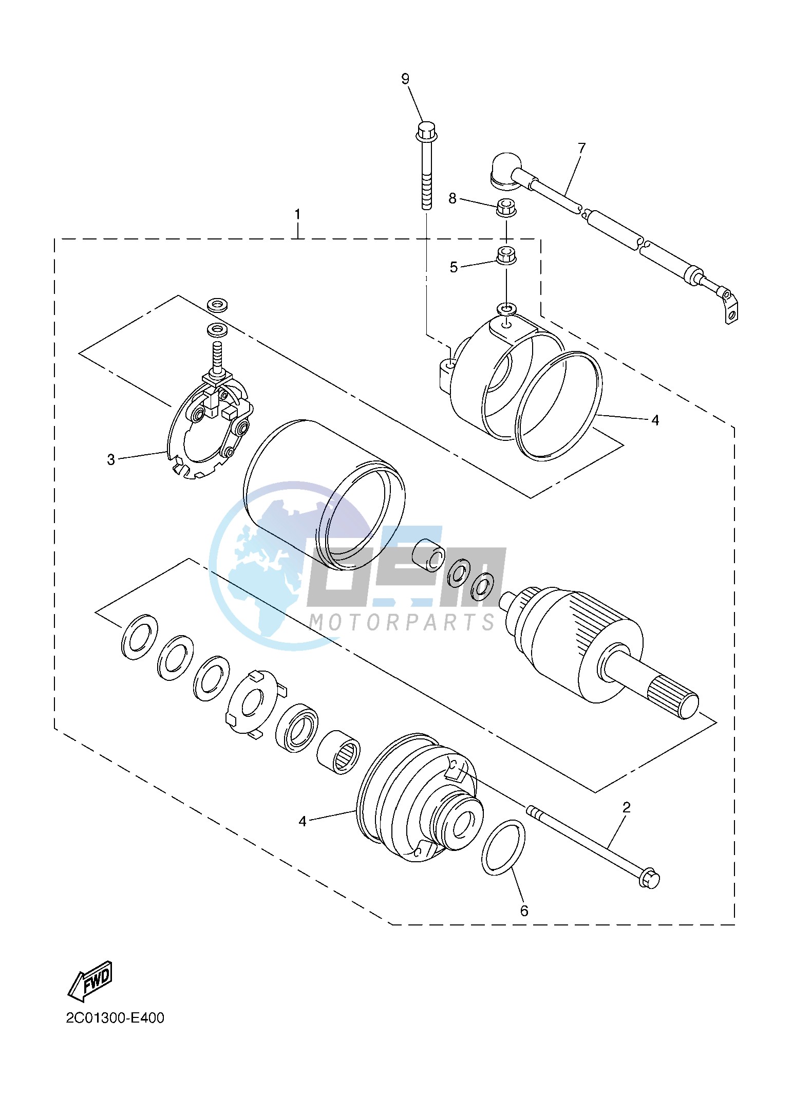 STARTING MOTOR