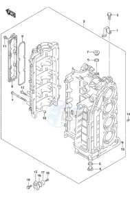 DF 140A drawing Cylinder Block