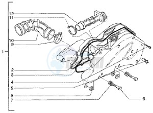 X9 180 Amalfi drawing Air filter