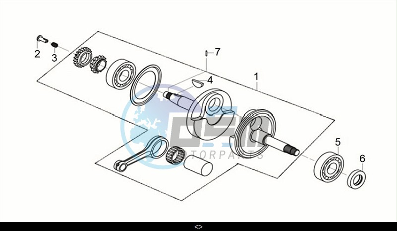 CRANK SHAFT COMP