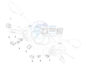 Medley 125 4T ie ABS E4 (EMEA) drawing Selectors - Switches - Buttons