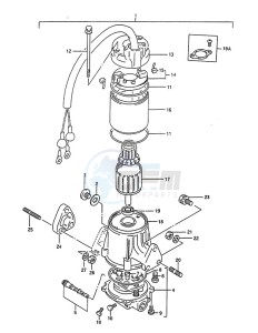 DT 75 drawing Power Unit (1990 to 1994)