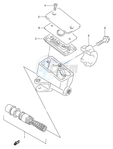 RF900R (E2) drawing FRONT MASTER CYLINDER