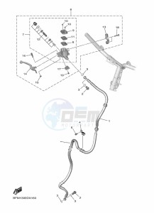 ESS025 drawing FRONT MASTER CYLINDER