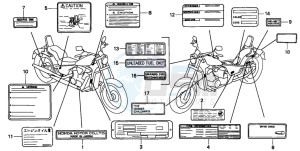 NV600C 400 drawing CAUTION LABEL