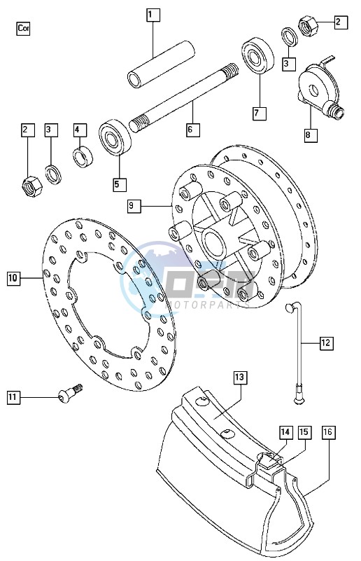 Front wheel