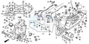 SH300A drawing CRANKCASE