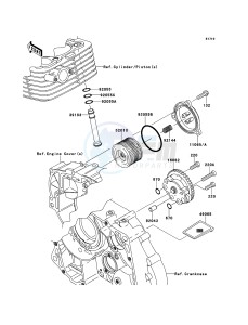 D-TRACKER 125 KLX125DEF XX (EU ME A(FRICA) drawing Oil Pump