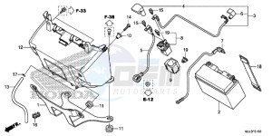 NC750XDE NC750XD Europe Direct - (ED) drawing BATTERY