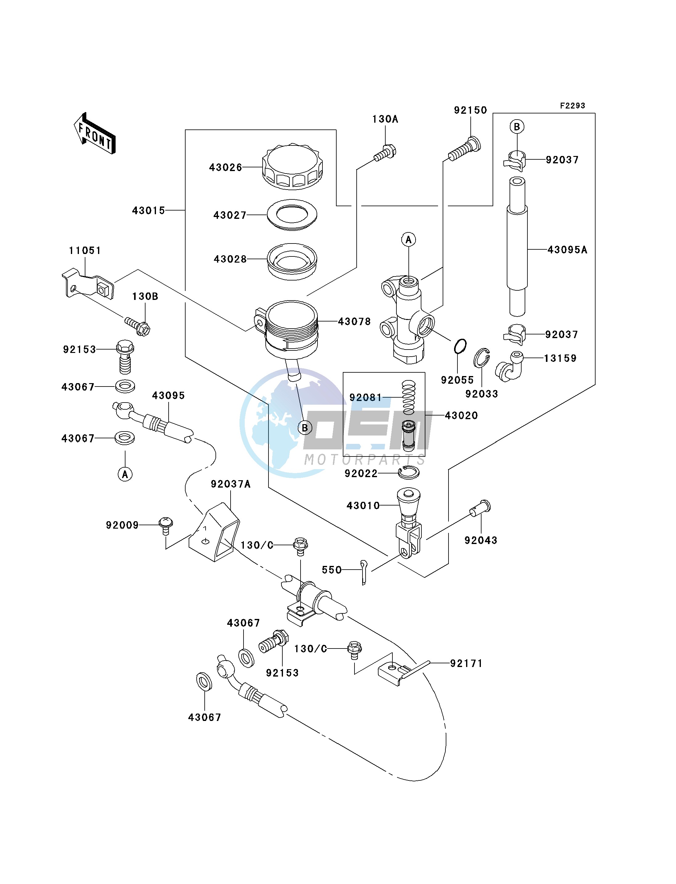 REAR MASTER CYLINDER