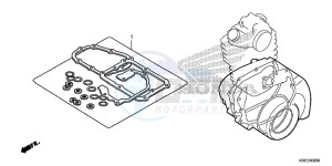 CRF150RD CRF150R Europe Direct - (ED) drawing GASKET KIT B