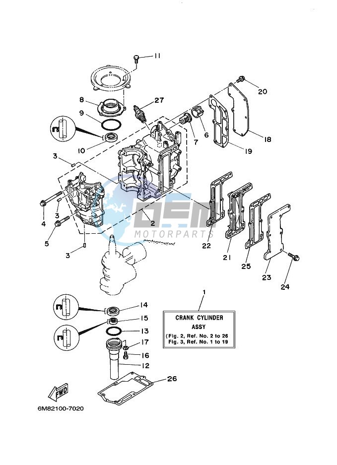 CYLINDER--CRANKCASE