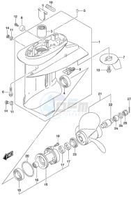 DF 30A drawing Gear Case