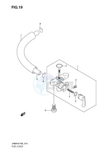 JR80 (P28) drawing FUEL COCK